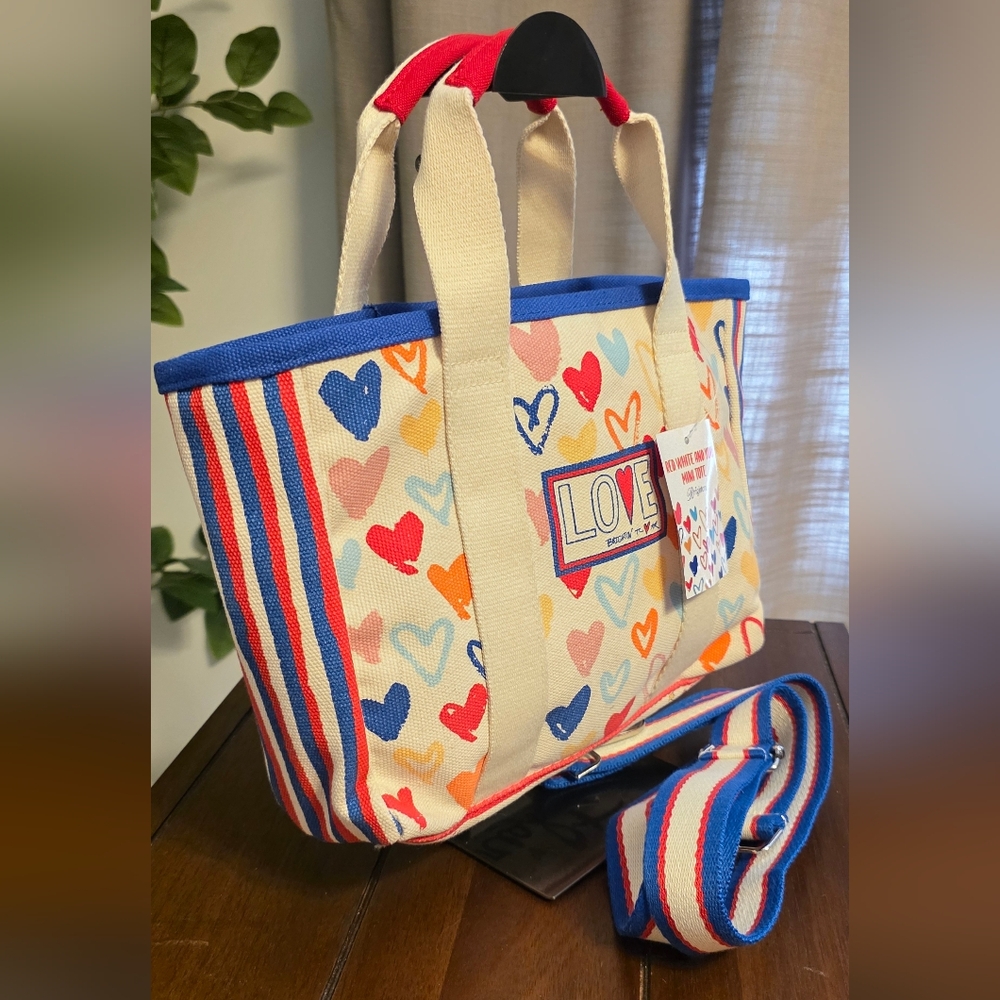 Brighton Red White & You Mini Tote - Picture 2 of 6
